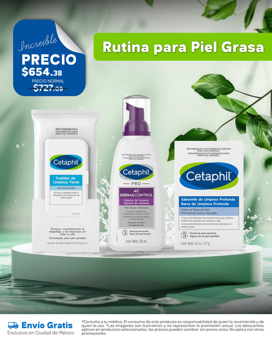 KIT CETAPHIL PARA PIEL GRASA