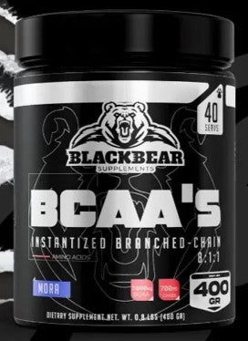 BLACK BEAR BCAAS 400GRS C/ 40 SERV