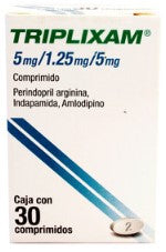 TRIPLIXAM 5MG/ 1.25MG/5MG 30 CPR