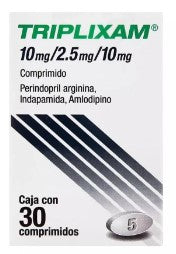 TRIPLIXAM 10MG/ 2.5MG/10MG 30 CPR