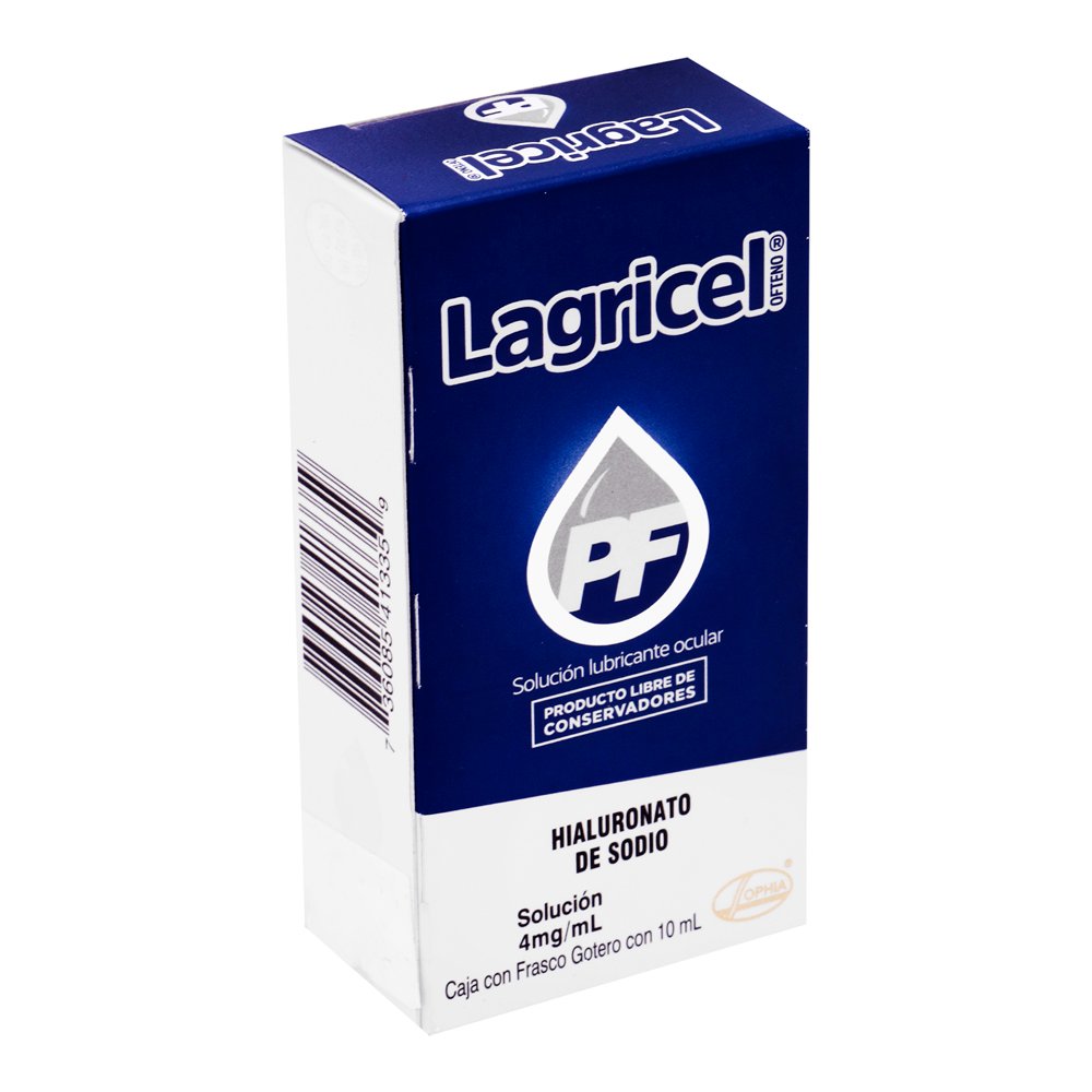 LAGRICEL OFTENO 4MG/ML - SOL 10ML