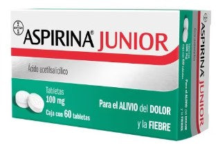 ASPIRINA JR 100MG TAB C60