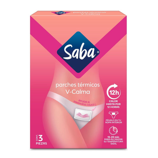 PARCHES SABA TERMICOS 3 PZ