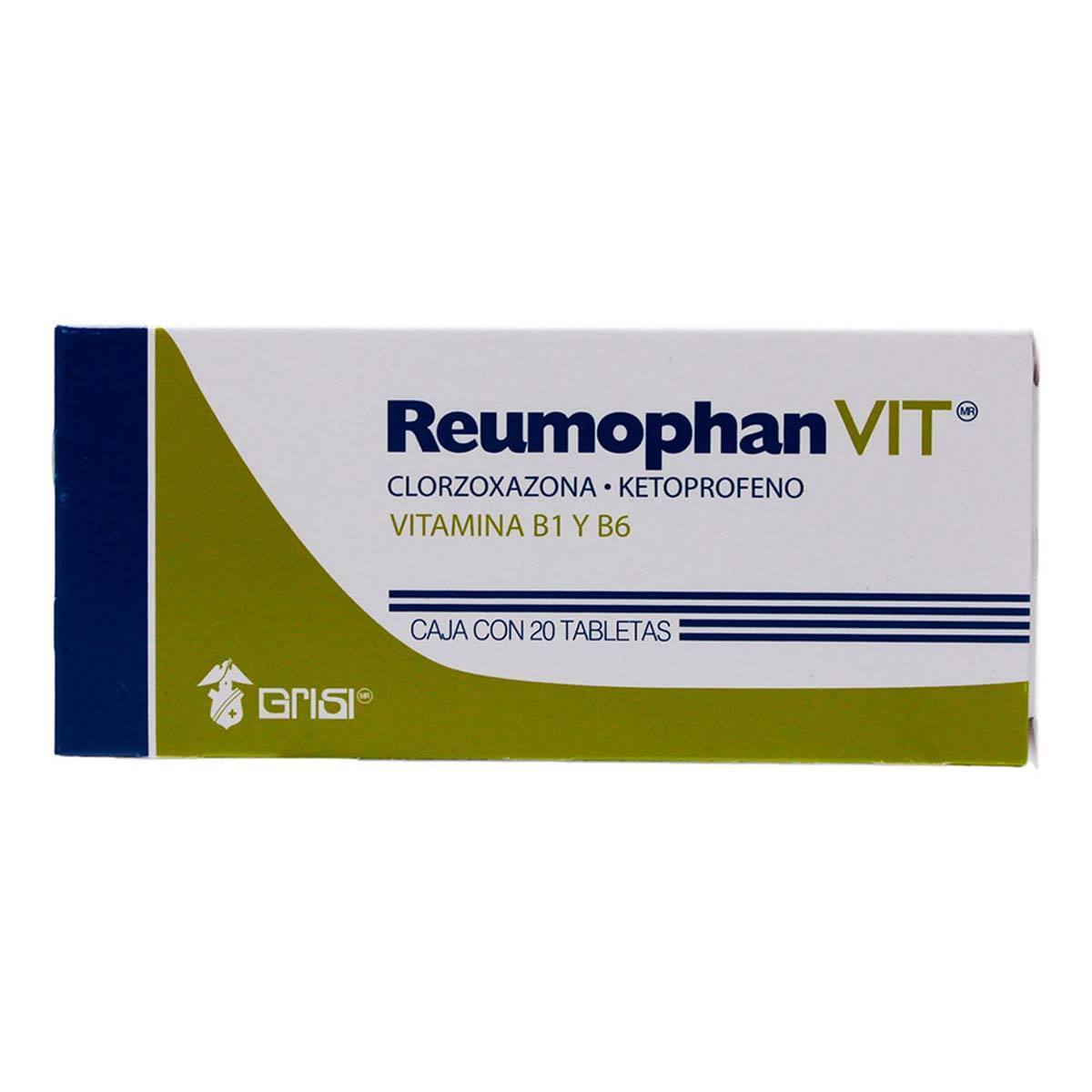 REUMOPHAN VIT 50/250 MG 20 TAB