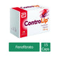 CONTROLIP 160 MG 15 CAPS