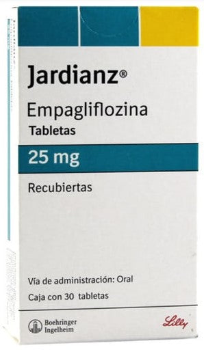 JARDIANZ 25 MG 30 TAB REC