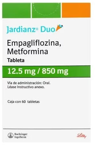 JARDIANZ DUO 12.5/850MG 60 TAB
