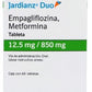 JARDIANZ DUO 12.5/850MG 30 TAB