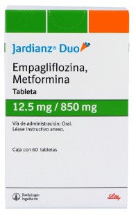 JARDIANZ DUO 12.5/850MG 30 TAB