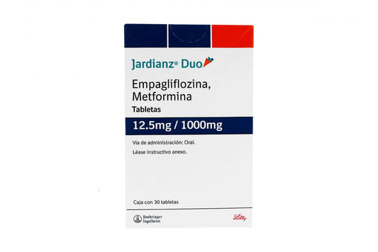 JARDIANZ DUO 12.5/1000MG 30 TAB
