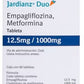 JARDIANZ DUO 12.5/1000MG 60 TAB