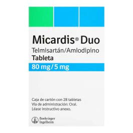 MICARDIS 80/5 MG 28 TAB DUO