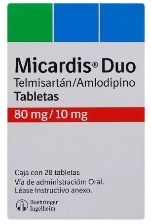 MICARDIS 80/10 MG 28 TAB DUO