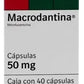 MACRODANTINA 50MG CAP C40
