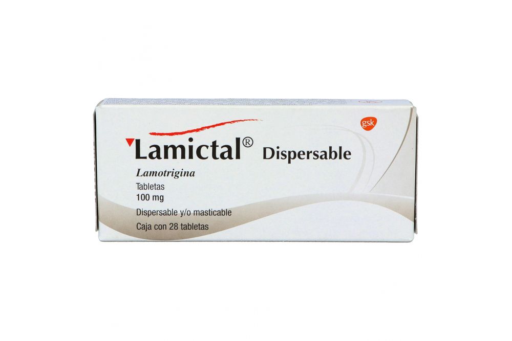 LAMICTAL 100MG 28 TAB DISPER