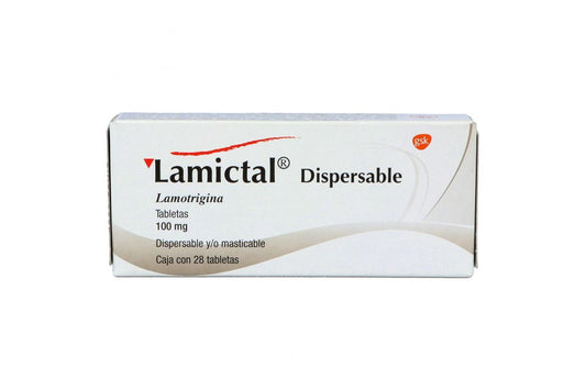 LAMICTAL 100MG 28 TAB DISPER