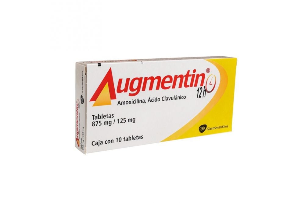 AUGMENTIN 12H 875/125 MG 10 TAB