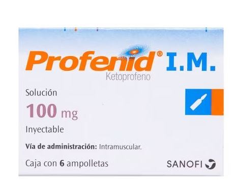 PROFENID IM 100MG SOL INY 6X2ML AMP
