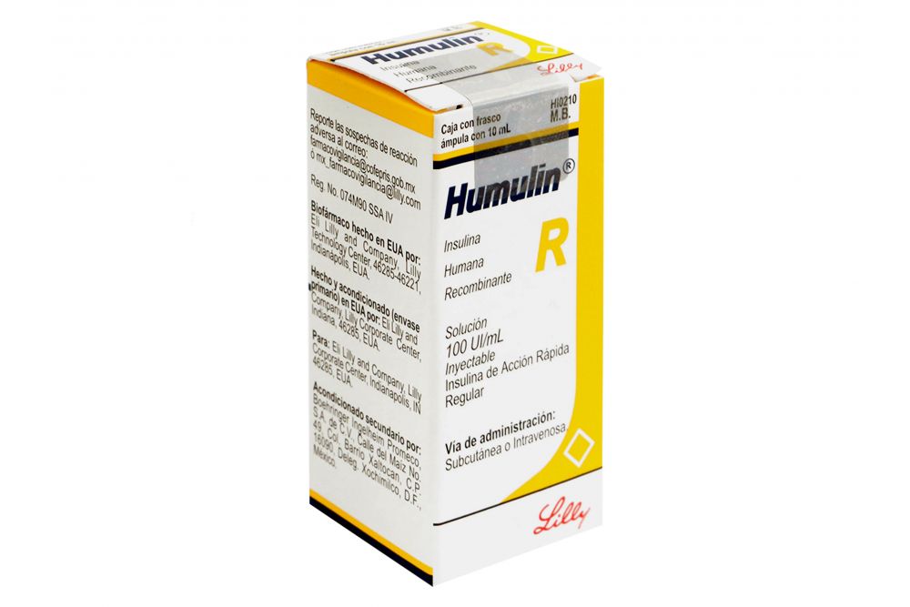 HUMULIN-R 10 ML HI210