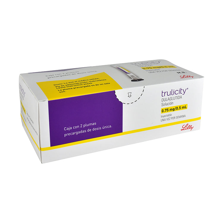 TRULICITY 0.75MG/0.5ML INY C/2