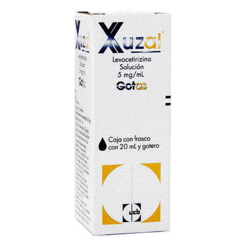 XUZAL 5MG FCO GOTERO 20 ML