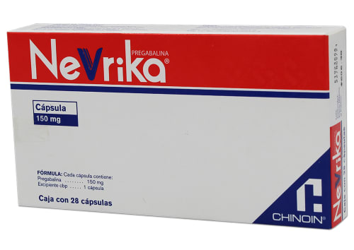 NEVRIKA 150 MG 28 CAPS