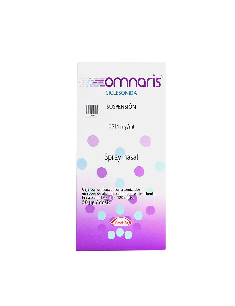 OMNARIS 0.714MG 50UG FCO SPY 12.5GM