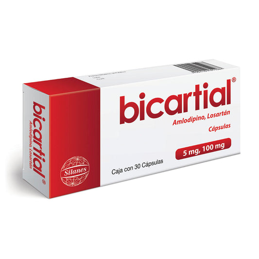 BICARTIAL 5/100 MG 30 CAPS