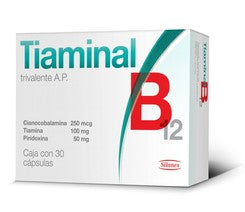 TIAMINAL-B-12 AP 30 CAPS