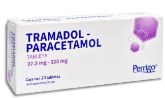 TRAMA/PARA 37.5/325MG 20TAB LGEN