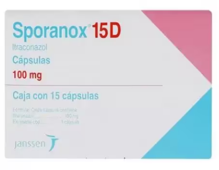 SPORANOX 100MG 15-D 15 CAPS