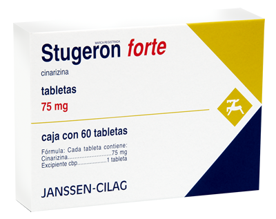 STUGERON FORTE 75MG 60 TAB