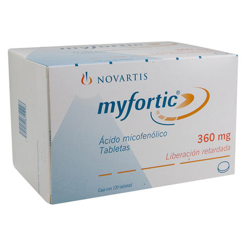 MYFORTIC 360 MG 120 GRAGS