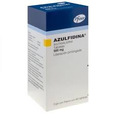 AZULFIDINA 500 MG 60 TAB