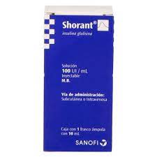 SHORANT 100UI SOL INY 10ML F.A.