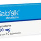 SALOFALK 500MG SUPS C10