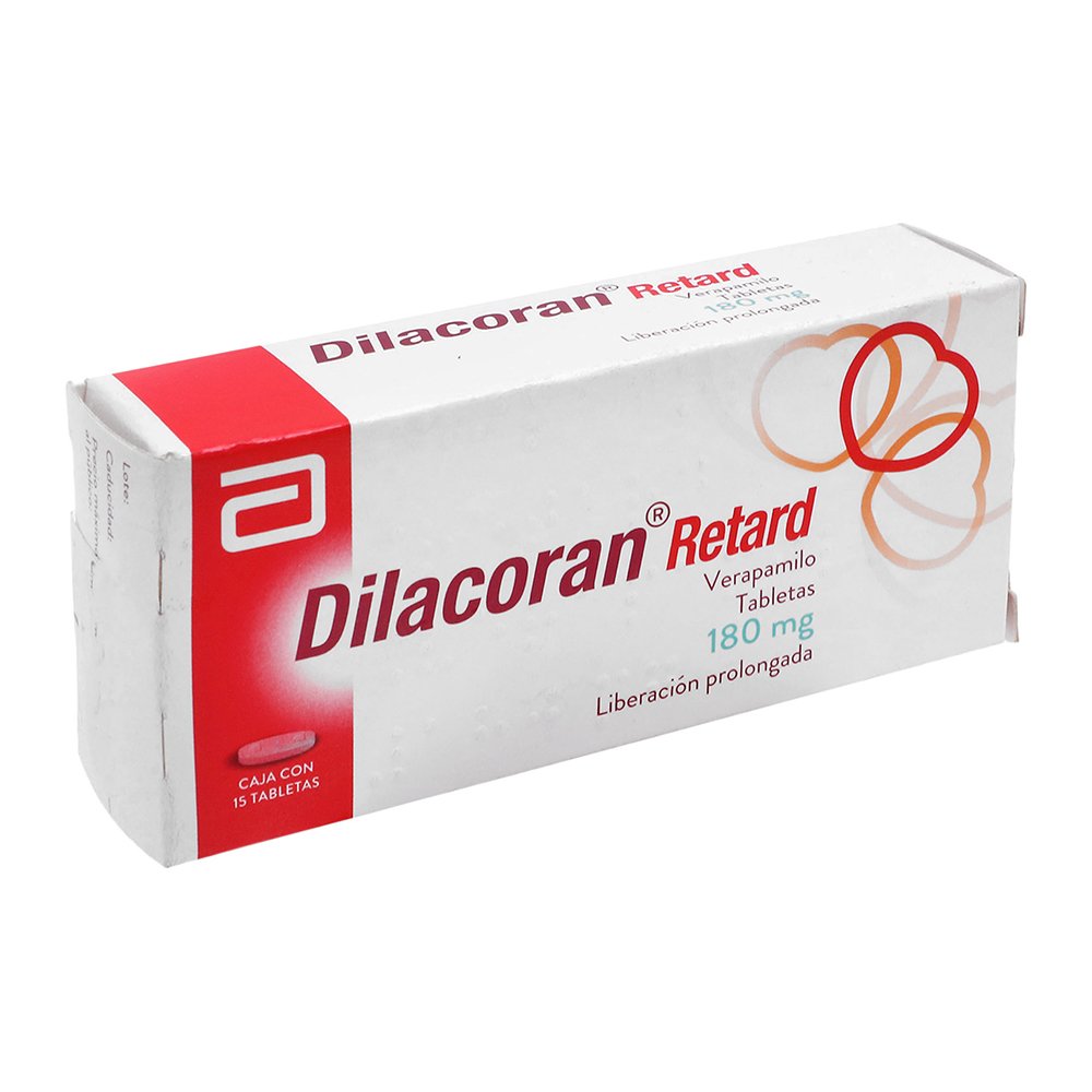 DILACORAN RETARD 180 MG 15 TAB