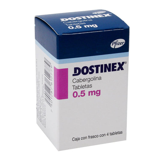 DOSTINEX 0.5 MG 4 TAB