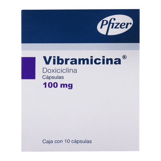 VIBRAMICINA 100 MG 10 CAPS