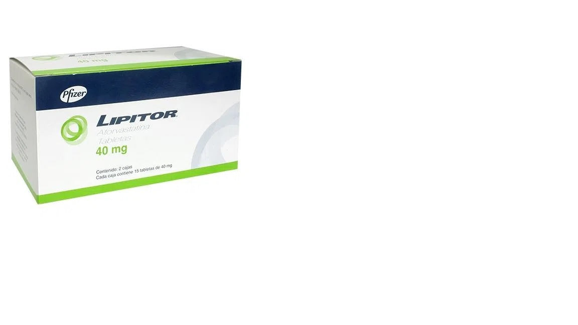 LIPITOR 40 MG 15 TAB 1+1