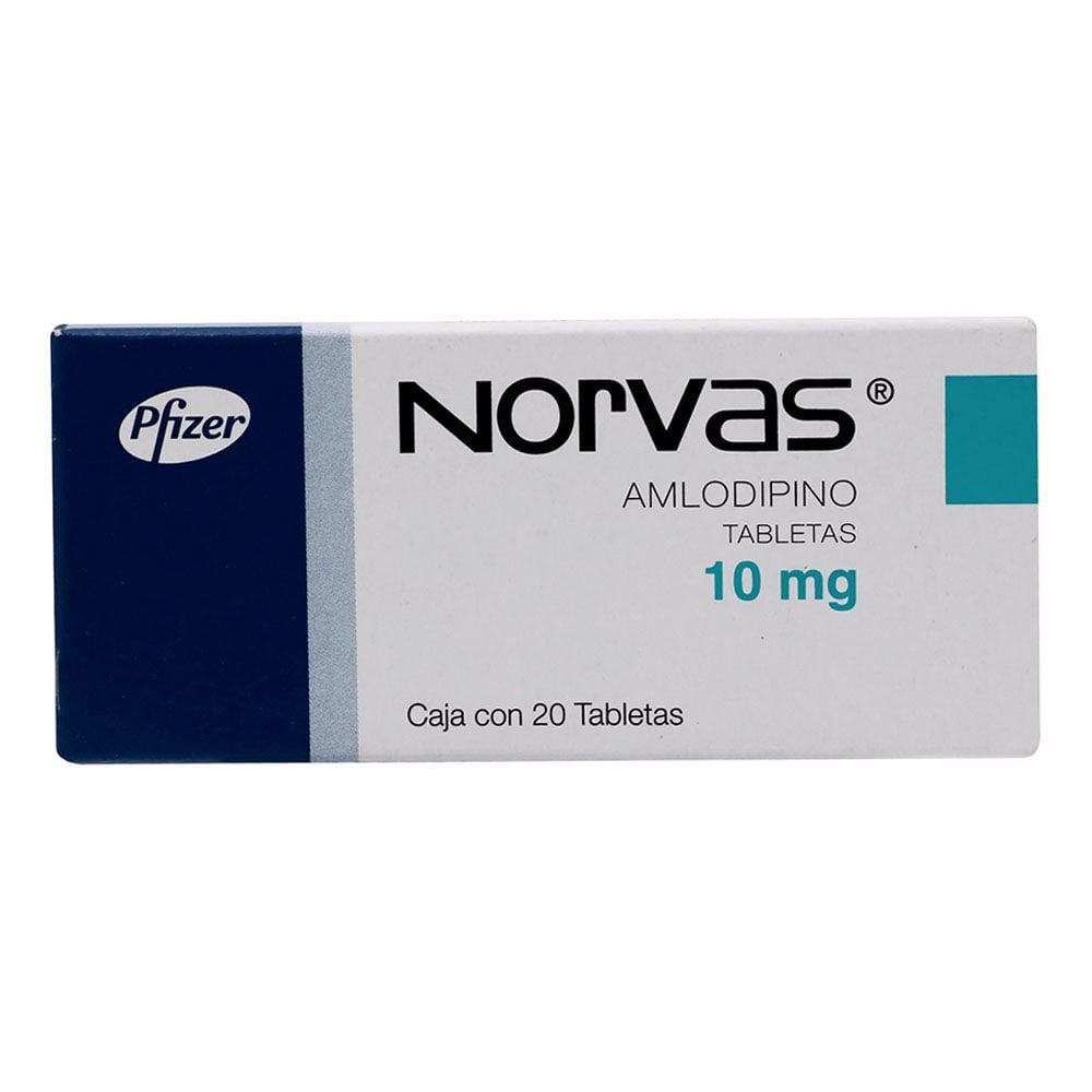 NORVAS 10 MG 20 TAB