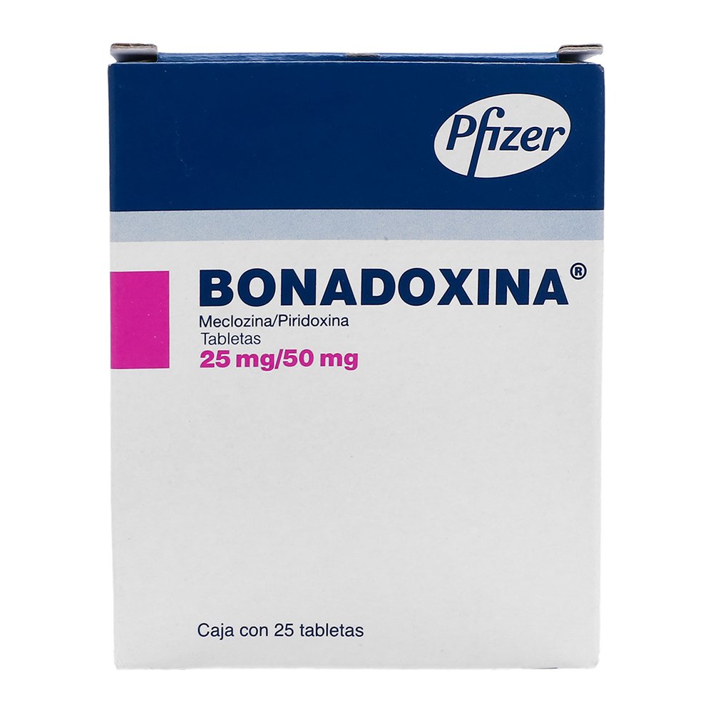 BONADOXINA 25 MG TAB 25
