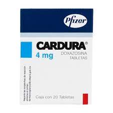 CARDURA 4MG 20 TAB