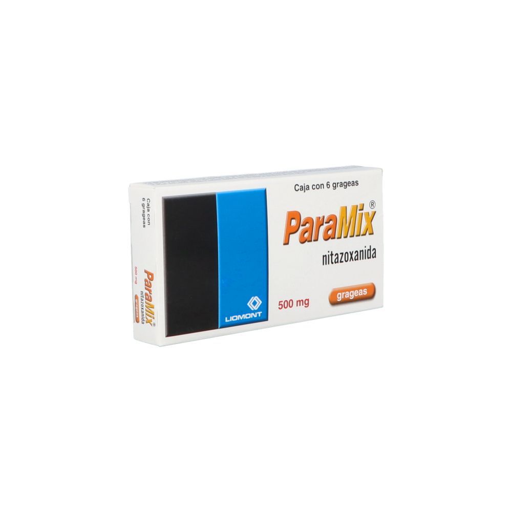 PARAMIX 500 MG GRAG 6 BLIST