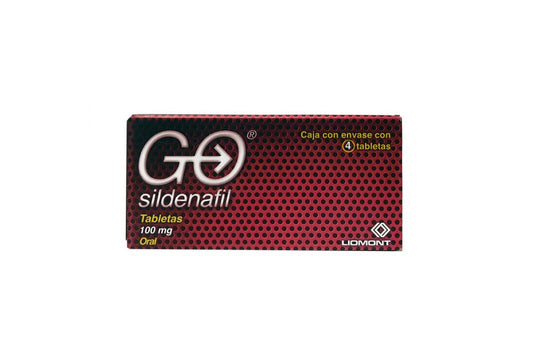 GO DISPENSER 100 MG 4 TAB C/10