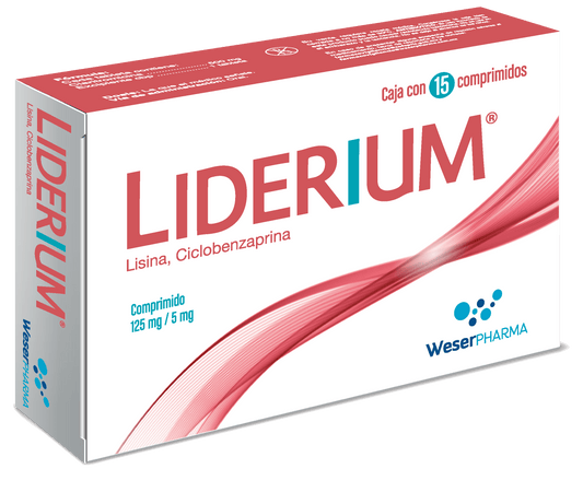LIDERIUM 125/5 MG 15 CPR