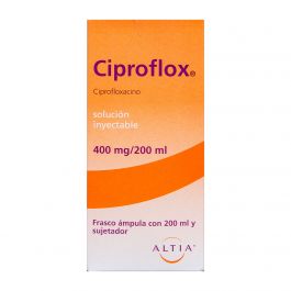 CIPROFLOX 400MG INY C1