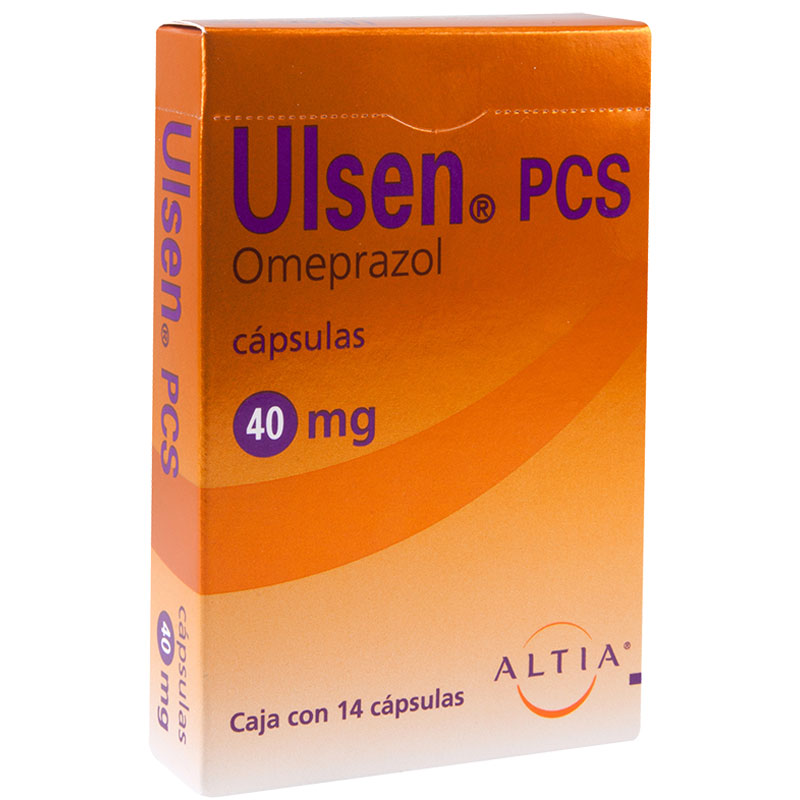 ULSEN-PCS 40 MG 14 CAPS