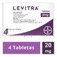 LEVITRA 20 MG 4 TAB