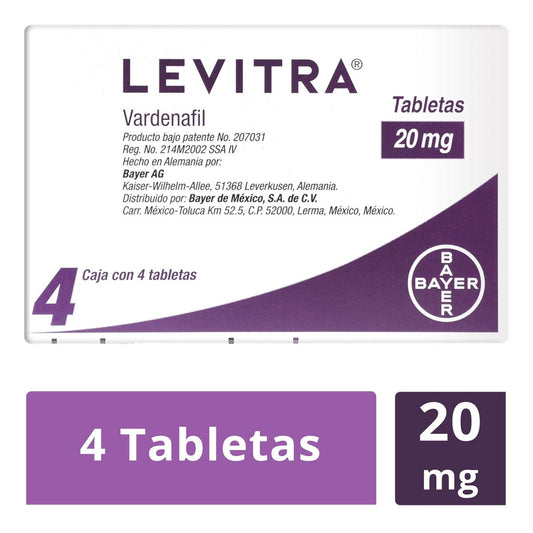 LEVITRA 20 MG 4 TAB